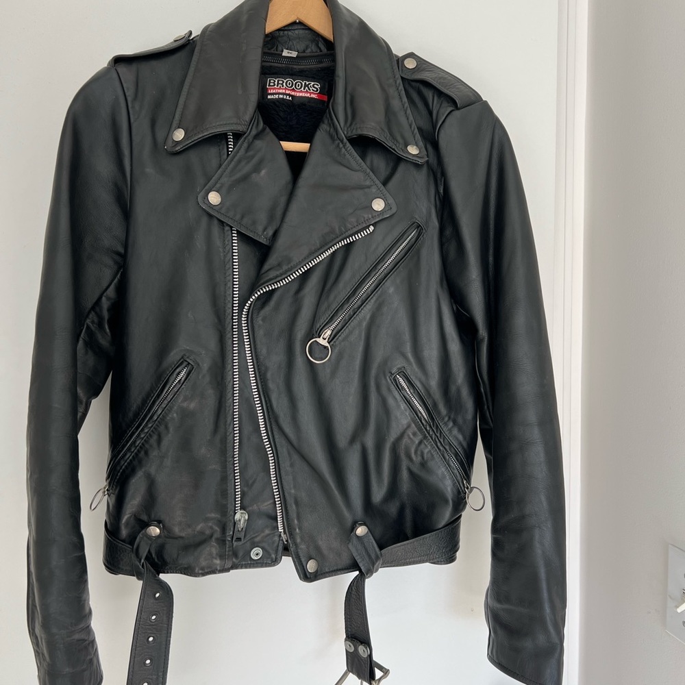 Vintage Unisex Biker Jacket